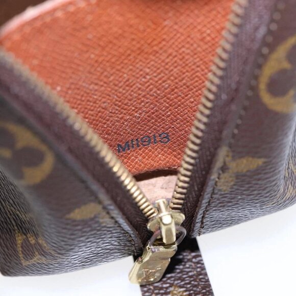 LOUIS VUITTON Monogram Trousse Demi Ronde Cosmetic Pouch - Picture 9 of 16